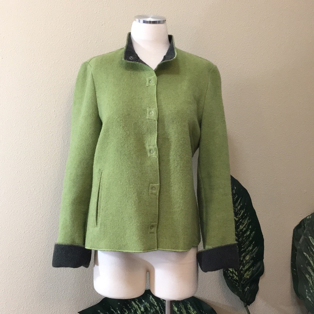 Sigrid Olsen Wool Jacket, Medium - image 2